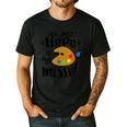 I'm Just Here To Get Messy Art Teacher Artist Painting Men's Casual T-Shirt Black