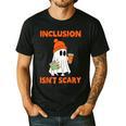 Inclusion Isn't Scary Shirt Halloween SLP Sped Teacher Men's Casual T-Shirt Black Inclusion Isn't Scary Shirt Halloween SLP Sped Teacher Men's Casual T-Shirt Black