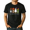 Inclusion Isn't Scary SLP Halloween Sped Teacher Animal Men's Casual T-Shirt Black