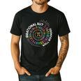Irrational But Well Rounded Pi Day Math Teacher Student Geek Men's Casual T-Shirt Black