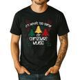 It's Never Too Early For Christmas Music Teacher Men's Casual T-Shirt Black It's Never Too Early For Christmas Music Teacher Men's Casual T-Shirt Black