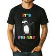 It's Fri-Yay Dabbing Penguin Friday Weekend Teacher Student Men's Casual T-Shirt Black It's Fri-Yay Dabbing Penguin Friday Weekend Teacher Student Men's Casual T-Shirt Black