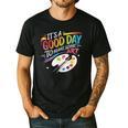 It's A Good Day To Make Some Art Artist Drawing Teacher Men's Casual T-Shirt Black