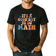 Its A Good Day To Do Math Retro Math Teacher Student Men's Casual T-Shirt Black