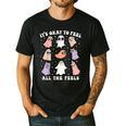 It’s Okay To Feel All The Feels Special Ed Teacher Halloween Men's Casual T-Shirt Black It’s Okay To Feel All The Feels Special Ed Teacher Halloween Men's Casual T-Shirt Black