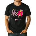 K Is For Kindergarten Teacher Coquette Bow Back To School Men's Casual T-Shirt Black K Is For Kindergarten Teacher Coquette Bow Back To School Men's Casual T-Shirt Black