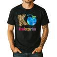 K Is For Kindergarten Teacher Tie Dye Back To School Kinder For Men Women Girls Kids Men's Casual T-Shirt Black