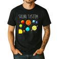 Kids Solar Systems Cute Planets Space Science Teacher School Men's Casual T-Shirt Black Kids Solar Systems Cute Planets Space Science Teacher School Men's Casual T-Shirt Black