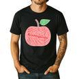 Kindergarten Apple Word Art For Teachers & Students Men's Casual T-Shirt Black