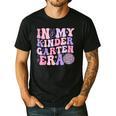 In My Kindergarten Era Teacher Kids Back To School Kinder Men's Casual T-Shirt Black