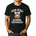 Koalafied School Psychologist Koala Lover Psychology Teacher Men's Casual T-Shirt Black Koalafied School Psychologist Koala Lover Psychology Teacher Men's Casual T-Shirt Black
