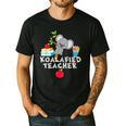 Koalafied Teacher Proud School Teacher Koala Cute T-Shirt Men's Casual T-Shirt Black