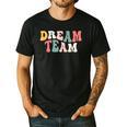 Last Day Of School Back To School Dream Team Teacher Kids Men's Casual T-Shirt Black Last Day Of School Back To School Dream Team Teacher Kids Men's Casual T-Shirt Black