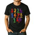 Learning Math Numbers Counting Back To School Teacher For Men Women Girls Kids Men's Casual T-Shirt Black Learning Math Numbers Counting Back To School Teacher For Men Women Girls Kids Men's Casual T-Shirt Black
