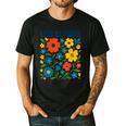 Leer Es Poder Cute Floral Boho Spanish Teacher Reading Men's Casual T-Shirt Black Leer Es Poder Cute Floral Boho Spanish Teacher Reading Men's Casual T-Shirt Black