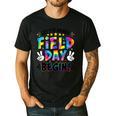 Let The Games Field Day Begin Tie Dye Adults Teacher Kids Men's Casual T-Shirt Black