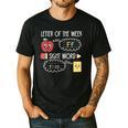 Letter Of The Week Ff Sight Word Teacher Squad Men's Casual T-Shirt Black Letter Of The Week Ff Sight Word Teacher Squad Men's Casual T-Shirt Black