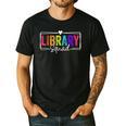 Library Squad Team Librarian Teacher Book Lover Men's Casual T-Shirt Black Library Squad Team Librarian Teacher Book Lover Men's Casual T-Shirt Black