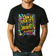 Can I Lick It Periodic Table Science Teacher Men Women Men's Casual T-Shirt Black