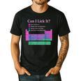 Can I Lick It Periodic Table Teacher Student Kids Men's Casual T-Shirt Black