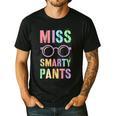 Little MISS SMARTY PANTS School Grad Teacher Last Day Men's Casual T-Shirt Black Little MISS SMARTY PANTS School Grad Teacher Last Day Men's Casual T-Shirt Black