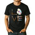 Love Art For Artist Art Teacher Men's Casual T-Shirt Black Love Art For Artist Art Teacher Men's Casual T-Shirt Black