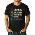 Love Daycare Provider Childcare Teacher Tie Dye Men's Casual T-Shirt Black Love Daycare Provider Childcare Teacher Tie Dye Men's Casual T-Shirt Black