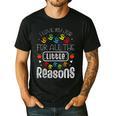 I Love My Job For All The Little Reasons Kid Daycare Teacher Men's Casual T-Shirt Black