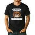 I Love Math It Makes People Cry Math Teacher Men's Casual T-Shirt Black I Love Math It Makes People Cry Math Teacher Men's Casual T-Shirt Black