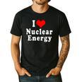 I Love Nuclear Energy School Teacher Men's Casual T-Shirt Black I Love Nuclear Energy School Teacher Men's Casual T-Shirt Black