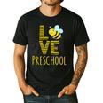 Love Preschool Back To School Yellow Bee Preschool Teacher For Men Women Girls Kids Men's Casual T-Shirt Black Love Preschool Back To School Yellow Bee Preschool Teacher For Men Women Girls Kids Men's Casual T-Shirt Black