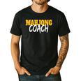 Mahjong Coach Coaching Trainer Teacher Men's Casual T-Shirt Black Mahjong Coach Coaching Trainer Teacher Men's Casual T-Shirt Black