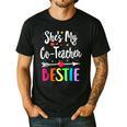 Matching Co-Teacher Best Friend She's My Bestie Work Team Men's Casual T-Shirt Black Matching Co-Teacher Best Friend She's My Bestie Work Team Men's Casual T-Shirt Black