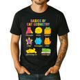 Math Cat Geometry Back To School Mathematics Teacher Men's Casual T-Shirt Black Math Cat Geometry Back To School Mathematics Teacher Men's Casual T-Shirt Black