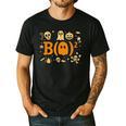 Math Teacher Ghost Shirt Cute Spooky Teacher Halloween Men's Casual T-Shirt Black Math Teacher Ghost Shirt Cute Spooky Teacher Halloween Men's Casual T-Shirt Black