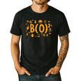Math Teacher Halloween Mathematician Math Lover Boo Men's Casual T-Shirt Black