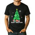 Math Teacher Polygon Christmas Tree Geometry Merry Christmas Men's Casual T-Shirt Black Math Teacher Polygon Christmas Tree Geometry Merry Christmas Men's Casual T-Shirt Black