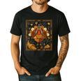 Math Turkey Teacher Thanksgiving Geometric Pi Equation Men's Casual T-Shirt Black
