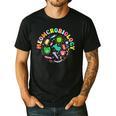 Meowcrobiology Cats Microbiology Science Teacher Men's Casual T-Shirt Black Meowcrobiology Cats Microbiology Science Teacher Men's Casual T-Shirt Black
