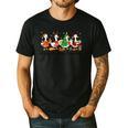Very Merry Teacher Christmas Goose Silly Holiday Party Men's Casual T-Shirt Black Very Merry Teacher Christmas Goose Silly Holiday Party Men's Casual T-Shirt Black