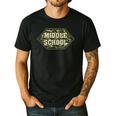 Middle School Camo Retro Back To School Teachers Men's Casual T-Shirt Black Middle School Camo Retro Back To School Teachers Men's Casual T-Shirt Black