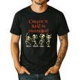 Montessori Creepin' It Real HALLOWEEN School Teacher Shirt Men's Casual T-Shirt Black