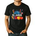 Ms Johnson Personalized Name Back To School Teacher For Men Women Kids Men's Casual T-Shirt Black