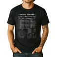 Music Theory Music Teacher Musician Learning School Men's Casual T-Shirt Black Music Theory Music Teacher Musician Learning School Men's Casual T-Shirt Black