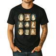 Music Teacher Orchestra Spooky Halloween Ghost Band Men's Casual T-Shirt Black