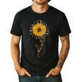 Music Teacher Shirt Sunflower Music Notes Musician Singer Men's Casual T-Shirt Black Music Teacher Shirt Sunflower Music Notes Musician Singer Men's Casual T-Shirt Black