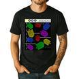 Nerdy Forms Nanotubes Chemistry Teacher Geek Men's Casual T-Shirt Black
