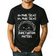 No More Tacos Punctuation Matters Taco English Teacher Men's Casual T-Shirt Black