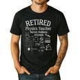 Not My Problems Anymore Retired Physics Teacher Men's Casual T-Shirt Black Not My Problems Anymore Retired Physics Teacher Men's Casual T-Shirt Black