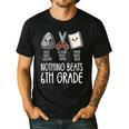 Nothing Beats 6th Grade Back To School Kids Teachers Men's Casual T-Shirt Black Nothing Beats 6th Grade Back To School Kids Teachers Men's Casual T-Shirt Black